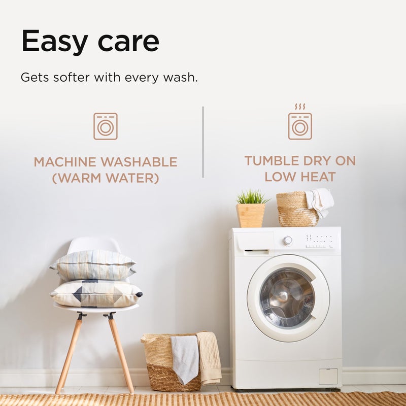 Threadmill Luxury Pillow Cases Standard Size Set of 2 | 1000 Thread Count 100% USA Supima Cotton Sheets | Soft Solid Sateen, Breathable Pillow Covers Fits Queen Pillows | White - Image 5